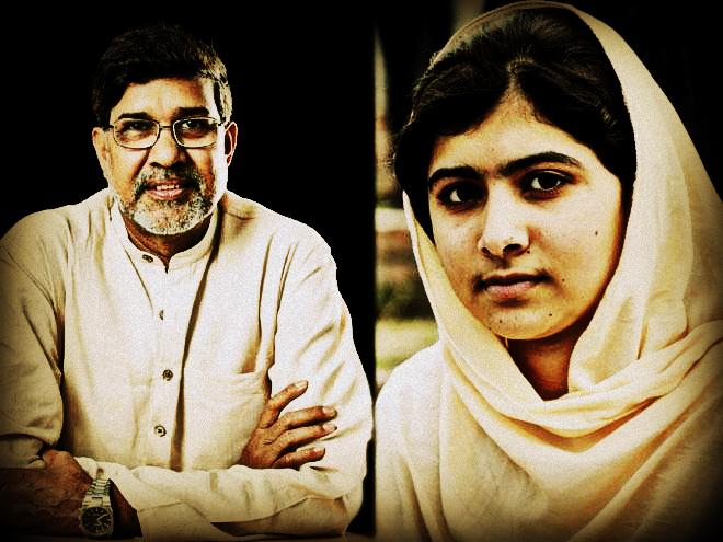 Nos visitan Malala y Kailash