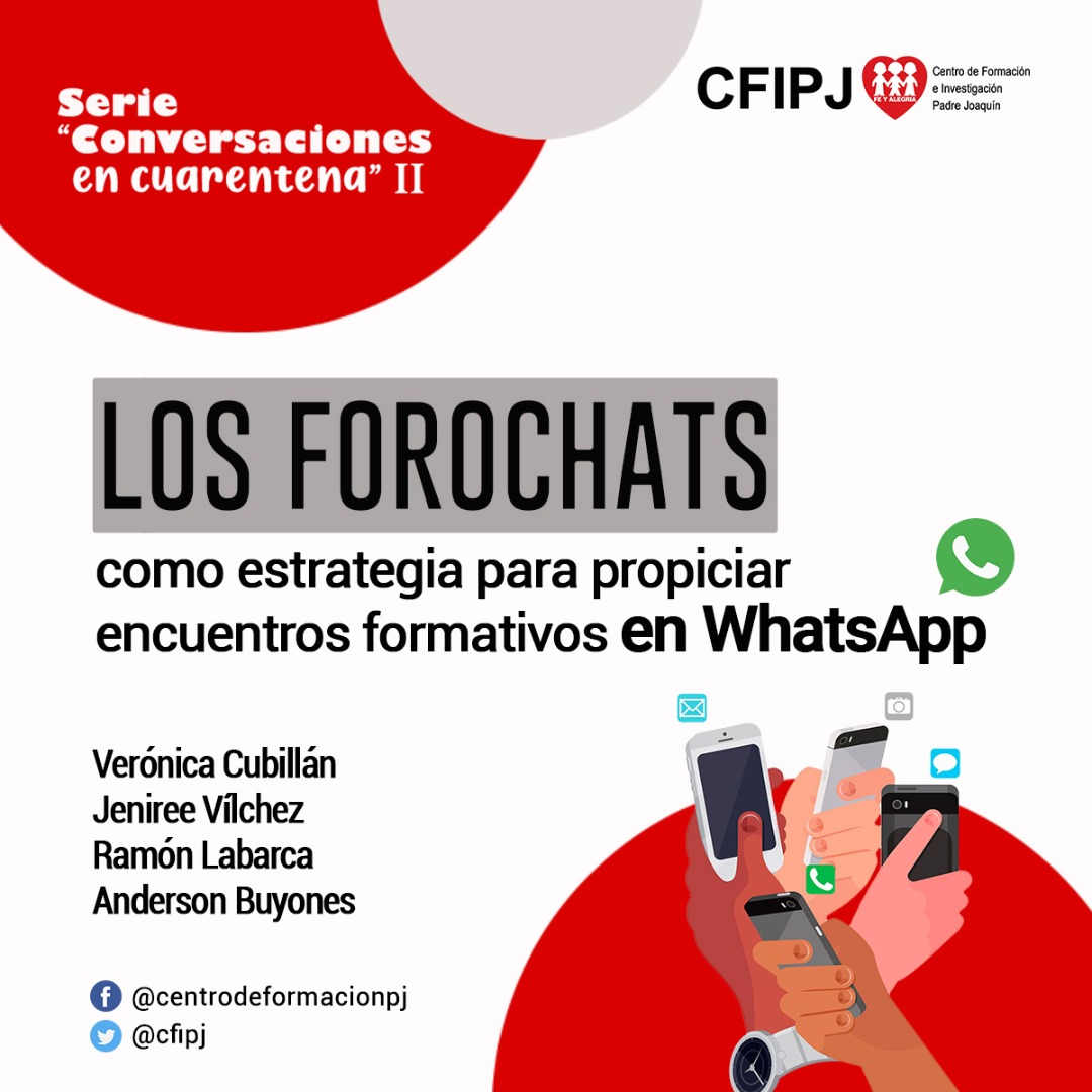 Los Forochats como estrategia para propiciar encuentros formativos en WhatsApp