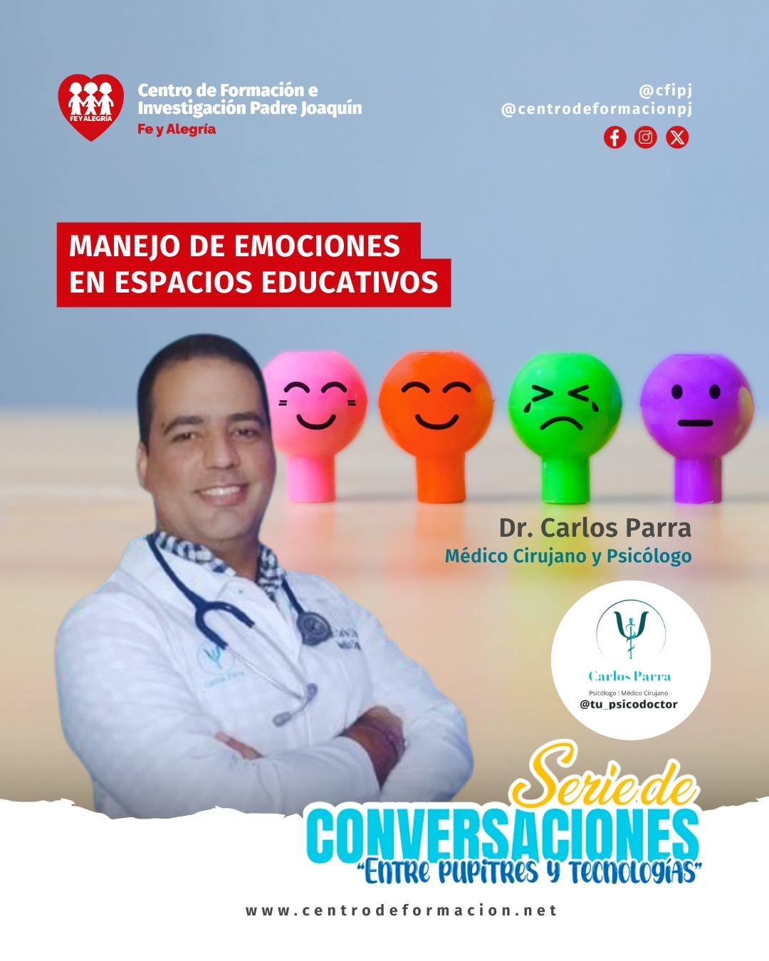 Manejo de emociones en espacios educativos